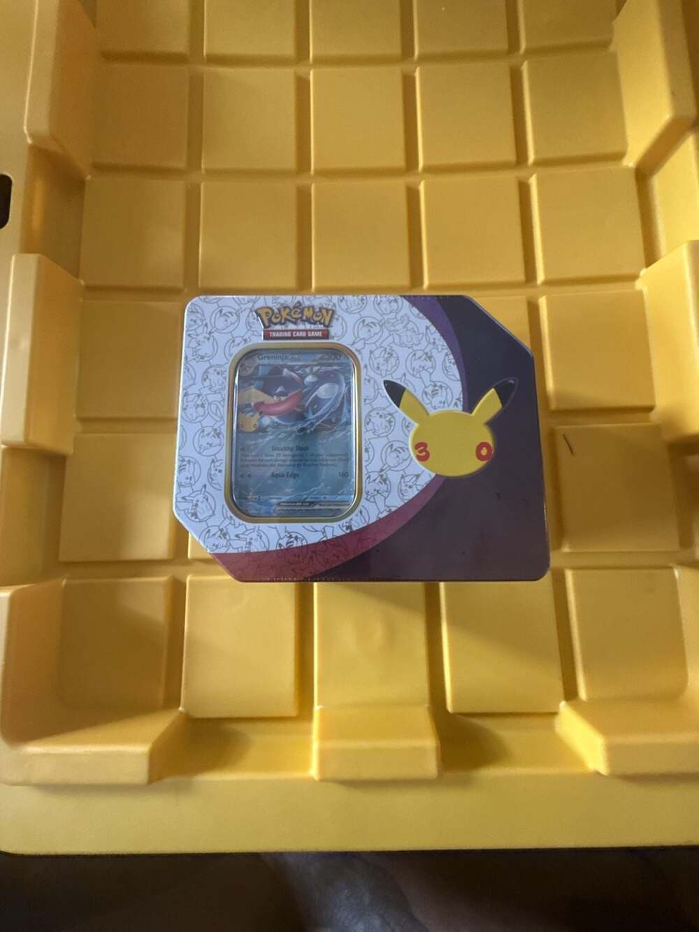 Pokemon Greninja Ex 30th Celebration Tin